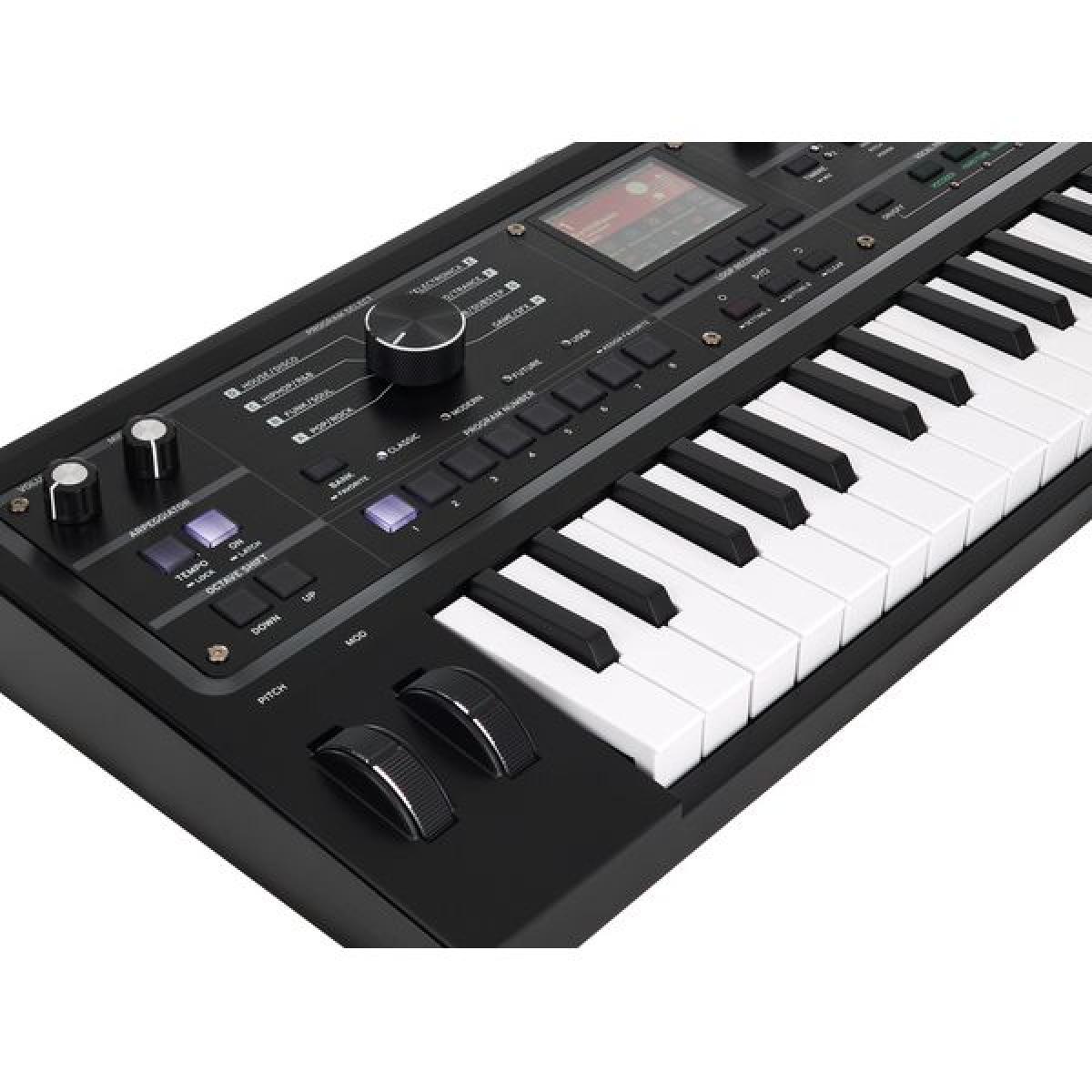 【限定カラー・美品】KORG microKORG2 MBK 数量限定品] KORG microKORG2 37鍵盤 MBK (メタリックブラック) 専用